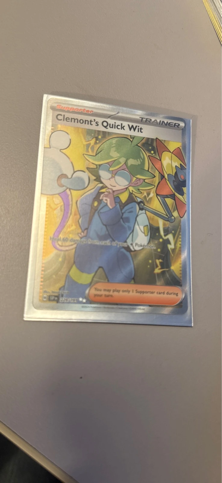 Clemont's Quick Wit - Surging Sparks #229/191