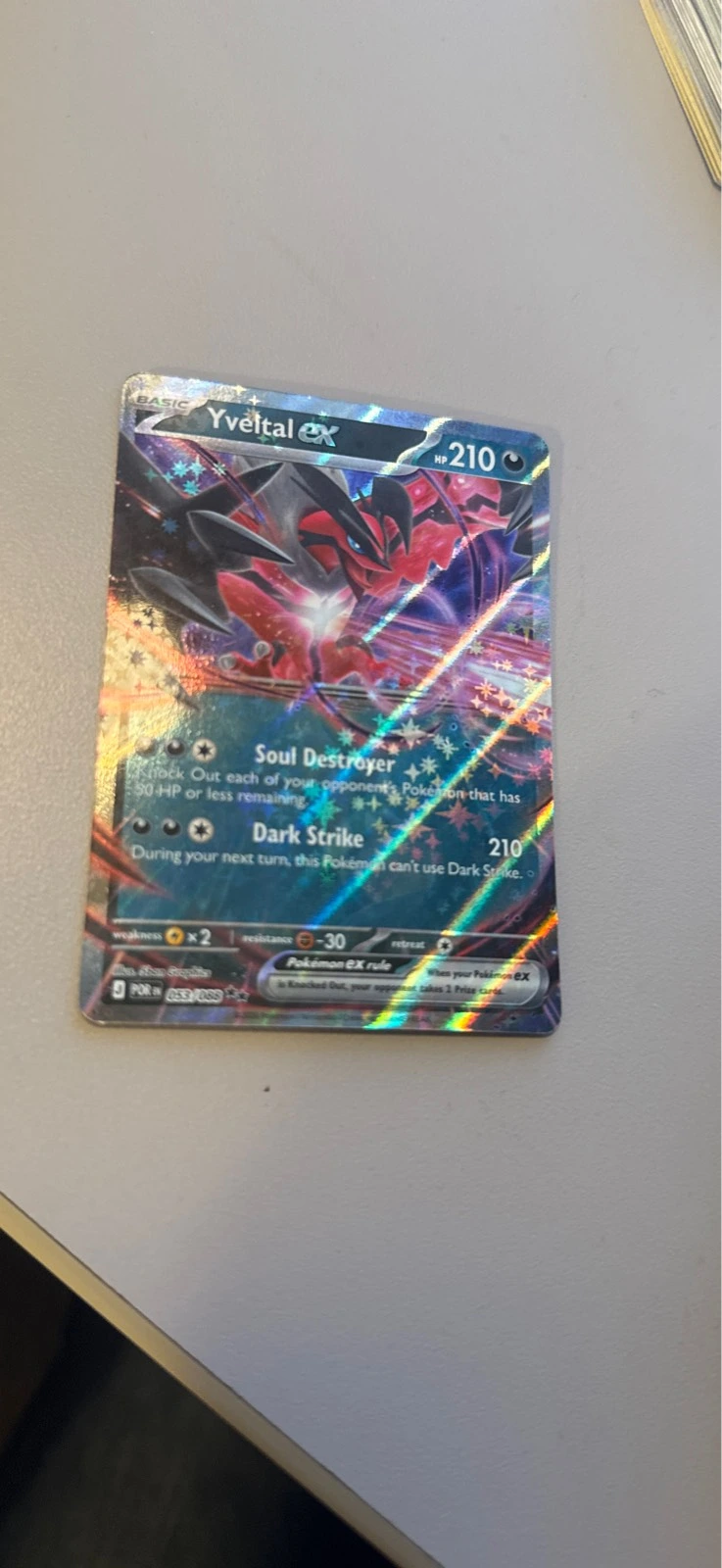 Yveltal ex - XY Base Set #053/088