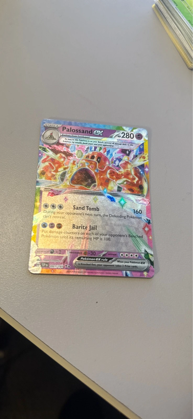 Palossand ex - Surging Sparks #091/191