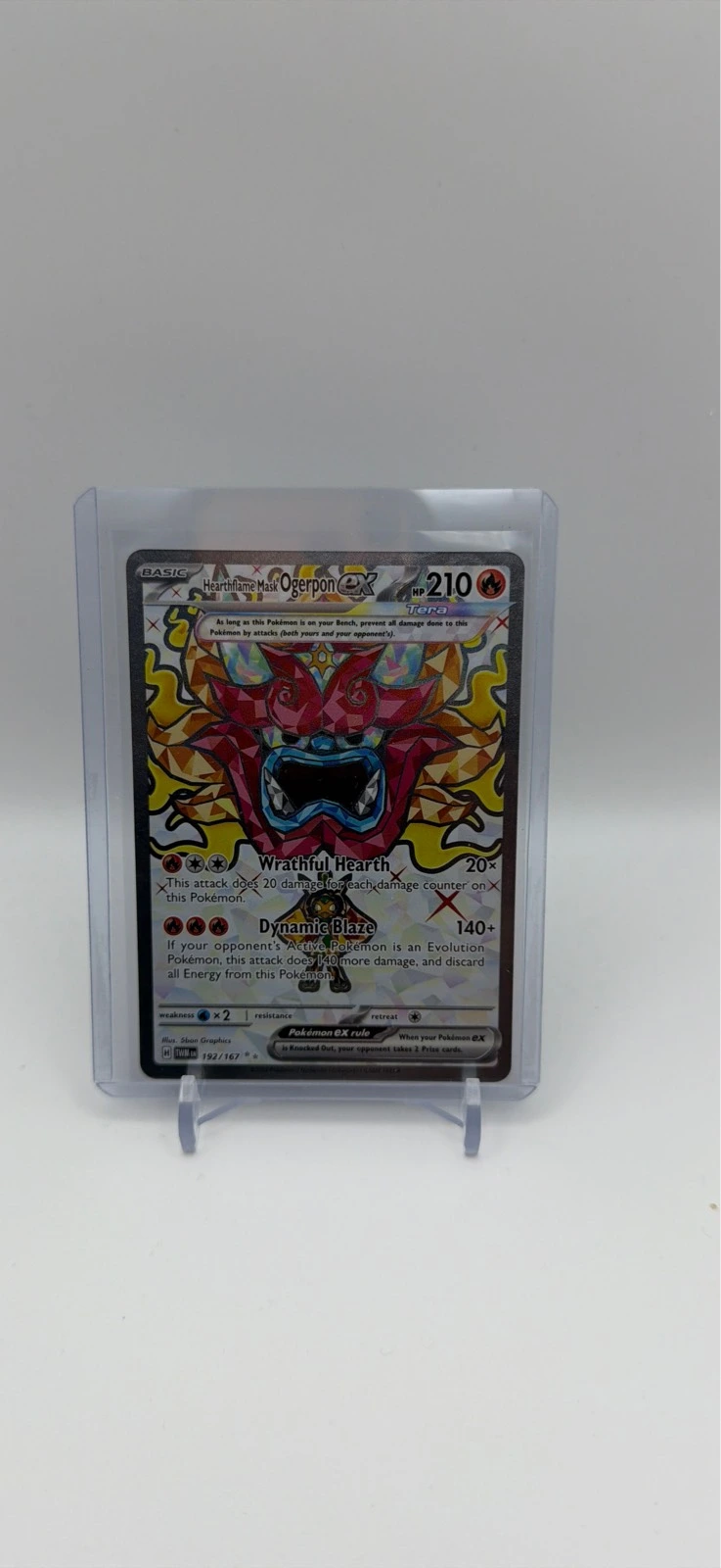 Hearthflame Mask Ogerpon ex - TWM #192/167