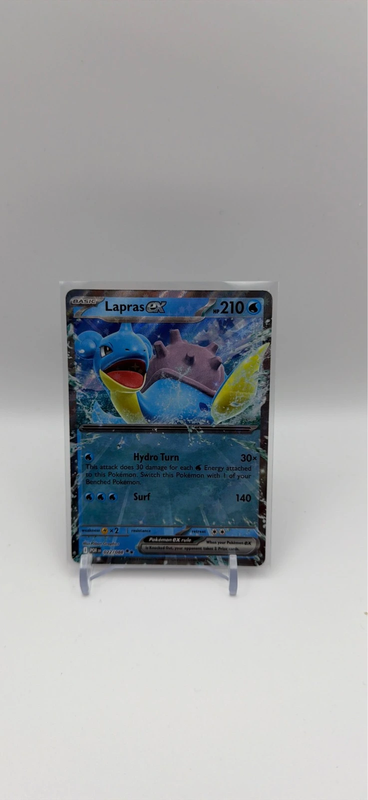 Lapras ex #022/088