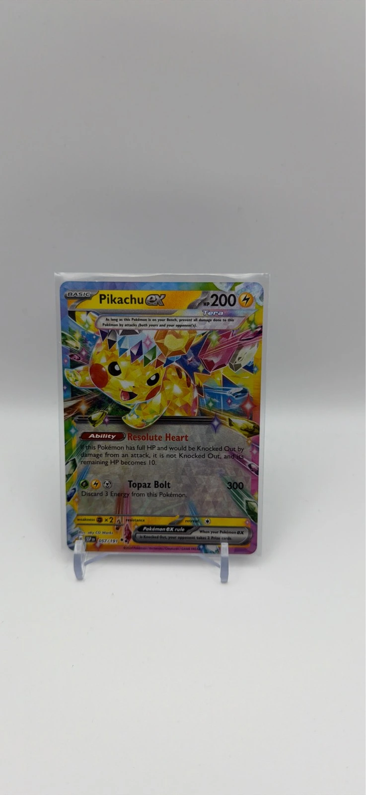 Pikachu ex #057/191