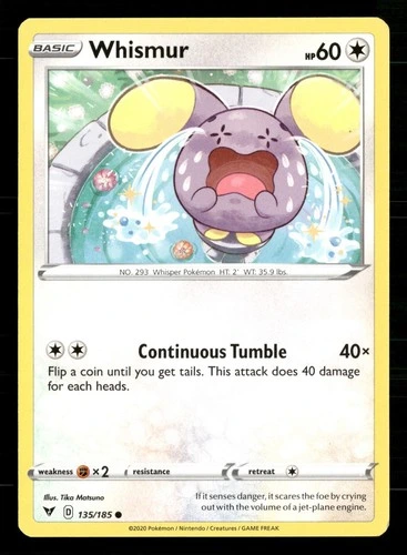 Whismur - Vivid Voltage #135/185