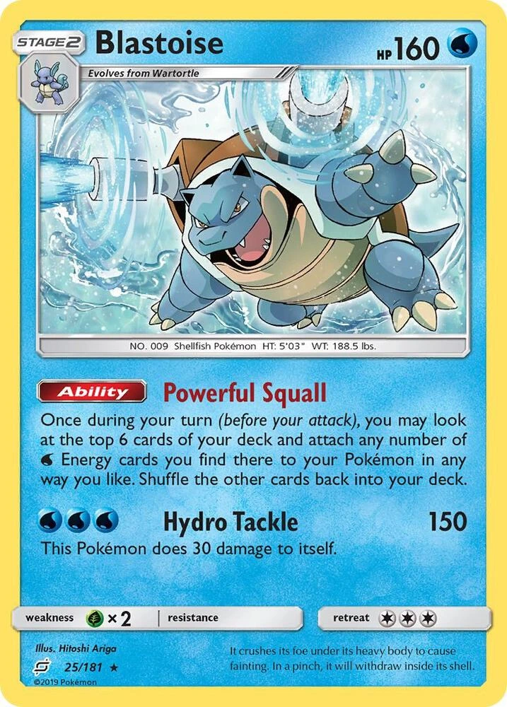 Blastoise - Team Up #25/181