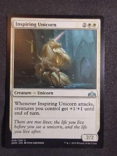 Inspiring Unicorn - Guilds of Ravnica #016/259