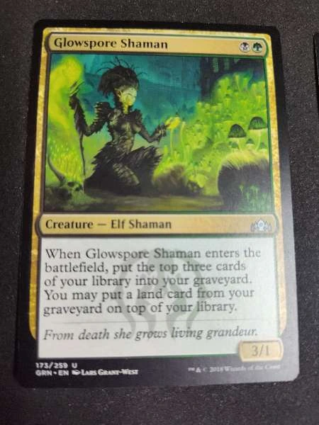 Glowspore Shaman - Guilds of Ravnica #173/259