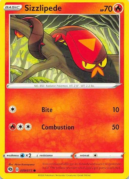 Sizzlipede - Champion's Path #009/073