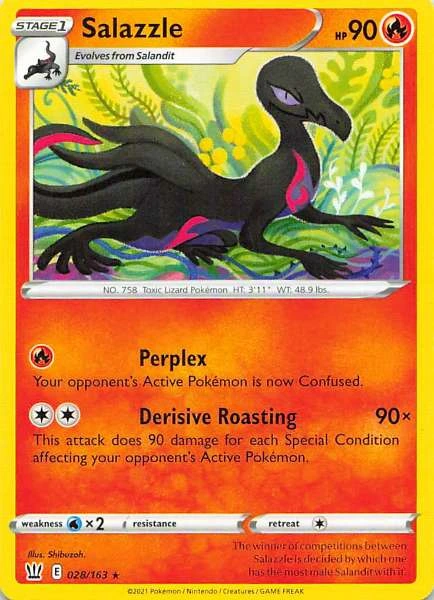 Salazzle - Battle Styles #028/163
