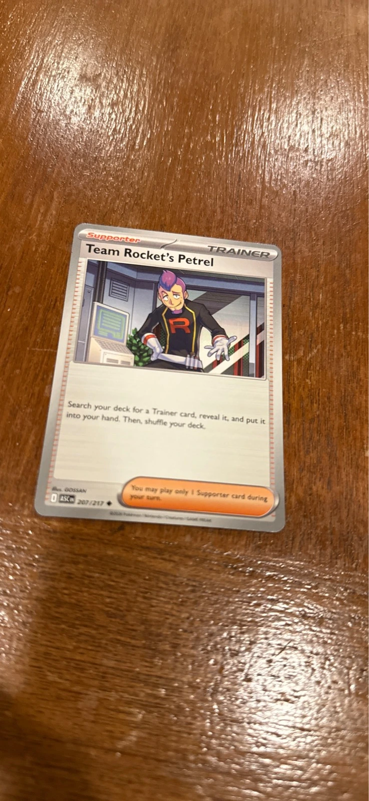 Team Rocket's Petrel - ME: Ascended Heroes #207/217