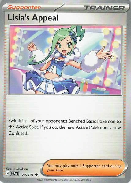 Lisia's Appeal - Surging Sparks #179/191