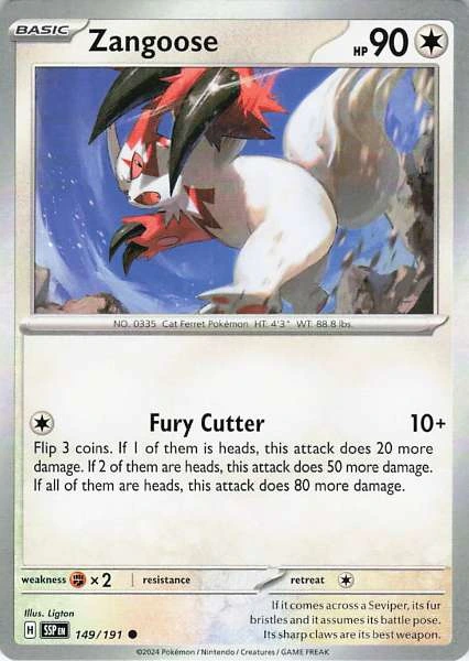 Zangoose - Surging Sparks #149/191