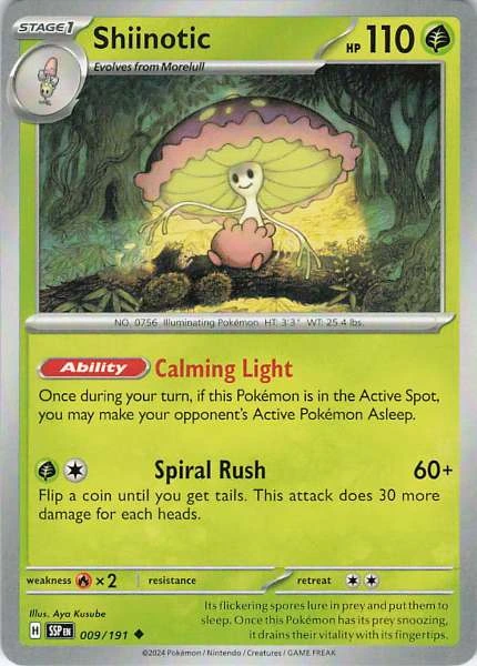 Shiinotic - Surging Sparks #009/191