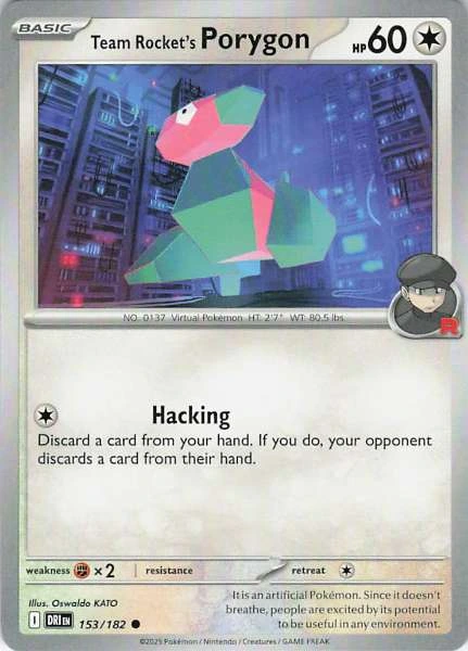 Team Rocket's Porygon - Destined Rivals #153/182