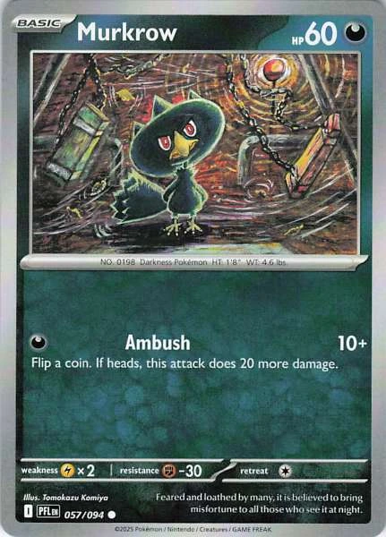 Murkrow - Phantasmal Flames #057/094