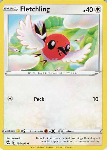 Fletchling - Silver Tempest #150/195