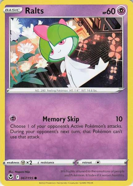 Ralts - Silver Tempest #067/195