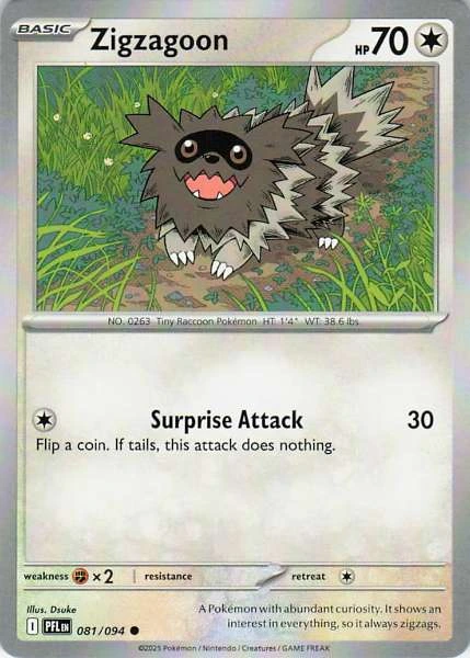 Zigzagoon - Phantasmal Flames #081/094