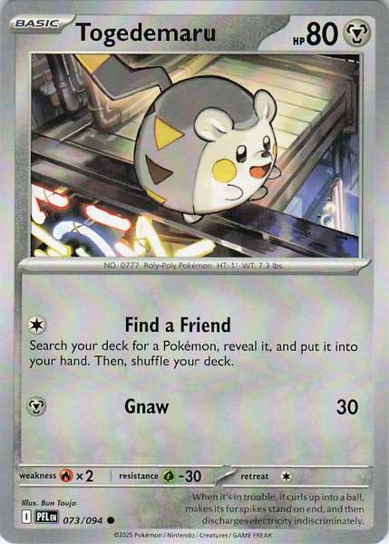 Togedemaru - Phantasmal Flames #073/094