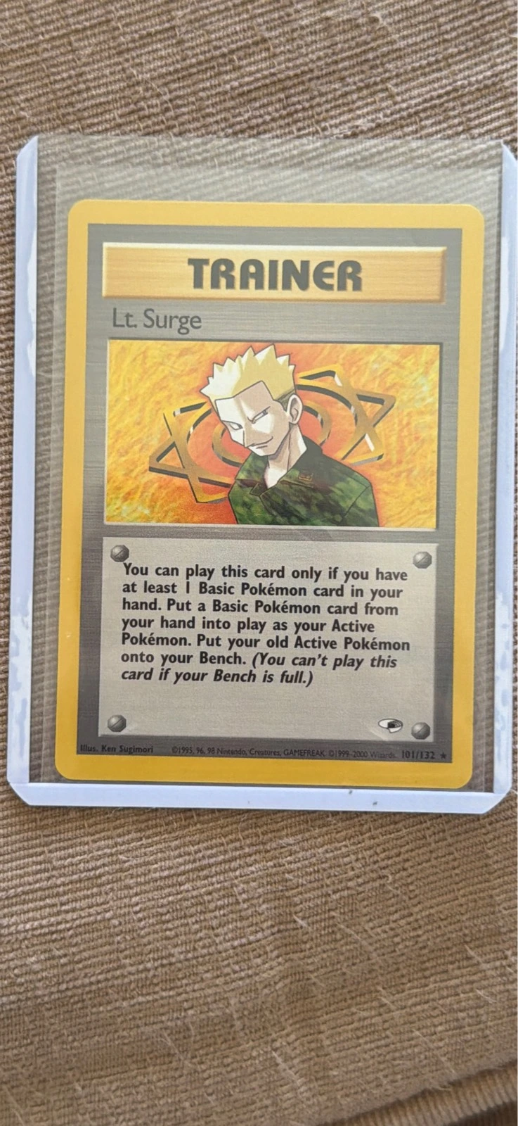 GYM HEROES Lt. Surge bulk #101/132