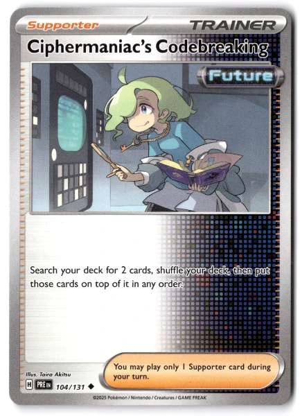 Ciphermaniac's Codebreaking - Prismatic Evolutions #104/131
