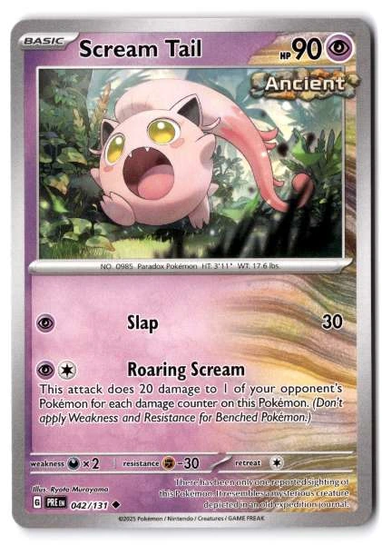 Scream Tail - Prismatic Evolutions #042/131
