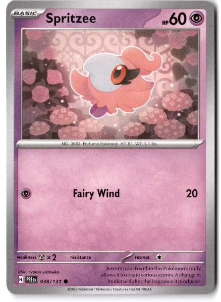 Spritzee - Prismatic Evolutions #038/131