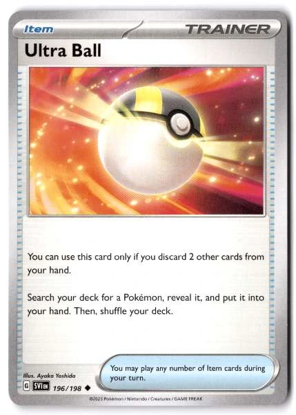 Ultra Ball - Scarlet & Violet #196/198