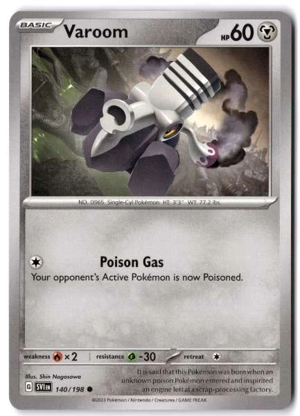 Varoom - Scarlet & Violet Base Set #140/198