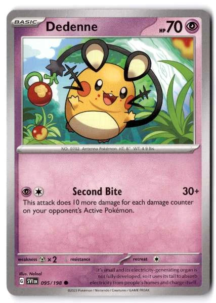 Dedenne - Scarlet & Violet Base Set #095/198