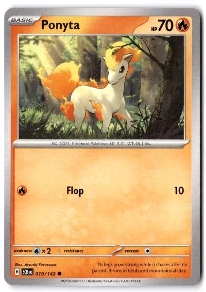 Ponyta - Stellar Crown #019/142