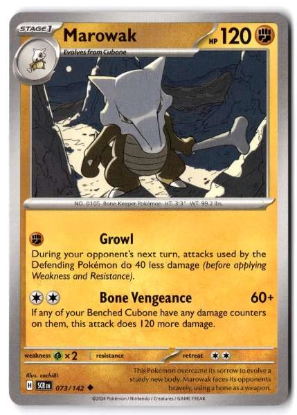 Marowak - Stellar Crown #073/142