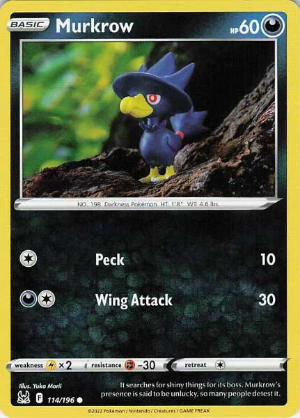 Murkrow - Lost Origin #114/196