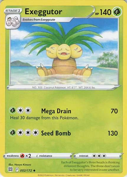 Exeggutor - Brilliant Stars #002/172