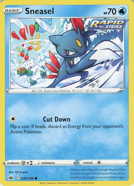 Sneasel - Chilling Reign #030/198