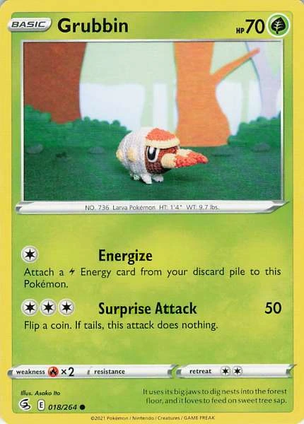 Grubbin - Fusion Strike #018/264