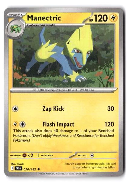 Manectric - Destined Rivals #076/182