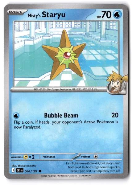 Misty's Staryu - Destined Rivals #046/182