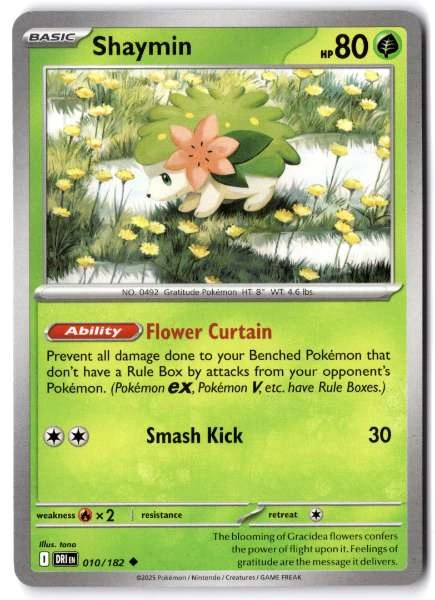 Shaymin - Destined Rivals #010/182