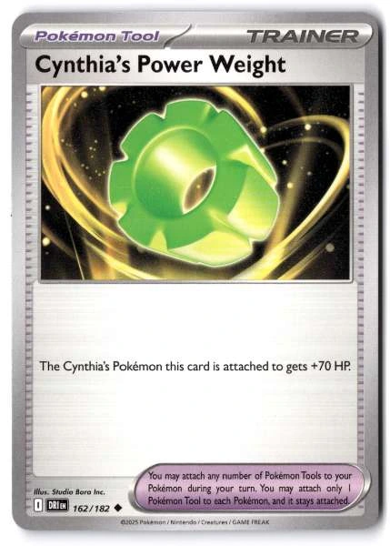 Cynthia's Power Weight - Destined Rivals #162/182