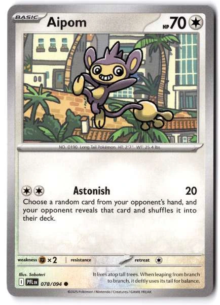 Aipom - Phantasmal Flames #078/094