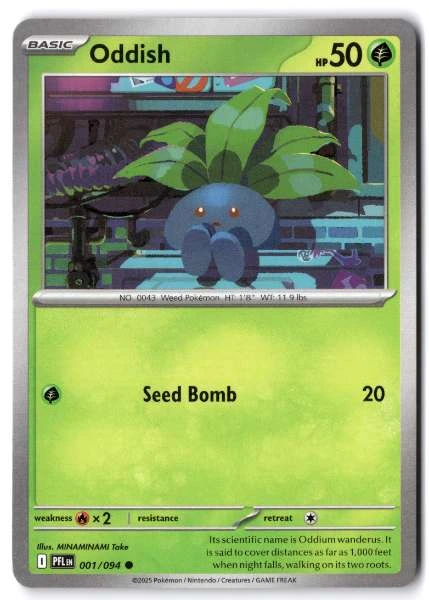 Oddish - Phantasmal Flames #001/094