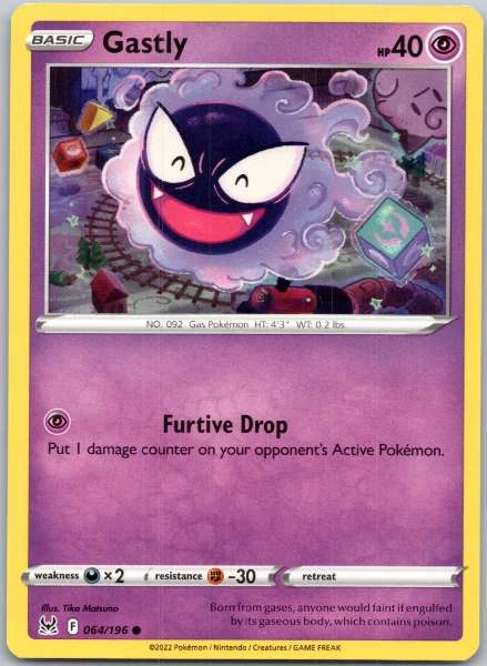 Gastly - Lost Origin #064/196