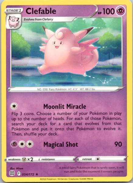 Clefable - Brilliant Stars #054/172