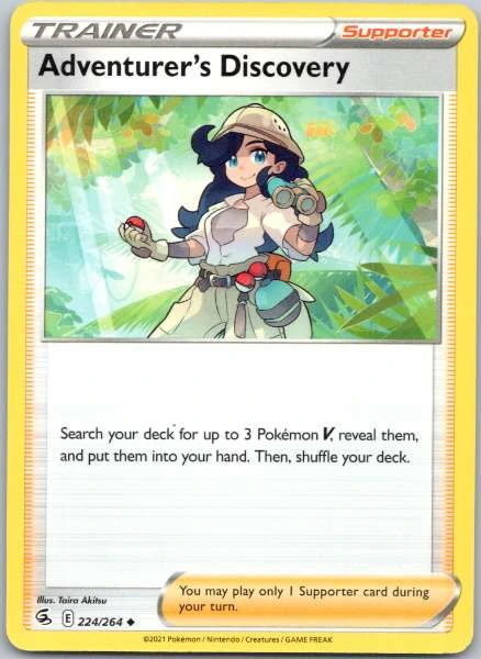 Adventurer's Discovery - Fusion Strike #224/264