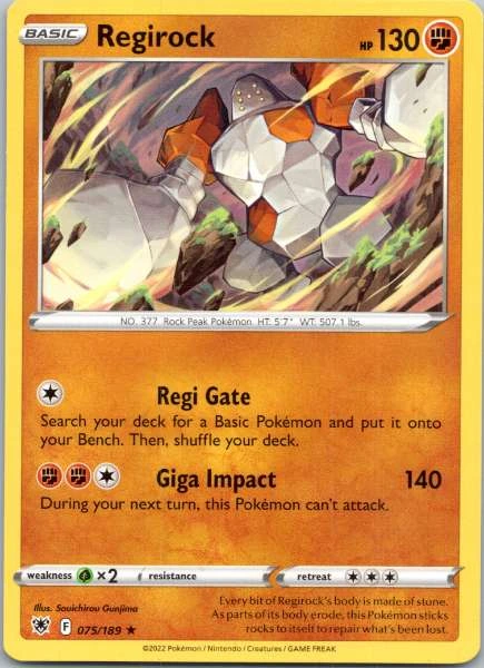 Regirock - Astral Radiance #075/189