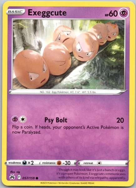Exeggcute - Crown Zenith #057/159
