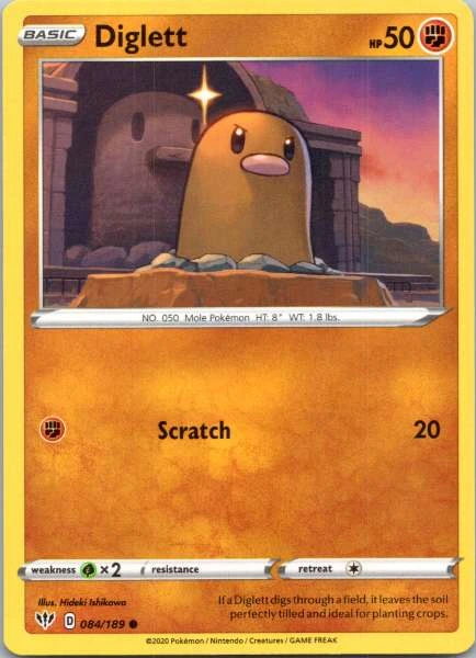 Diglett - Darkness Ablaze #084/189