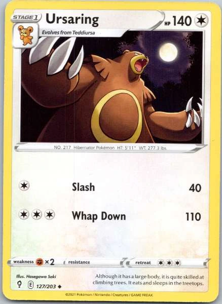 Ursaring - Evolving Skies #127/203