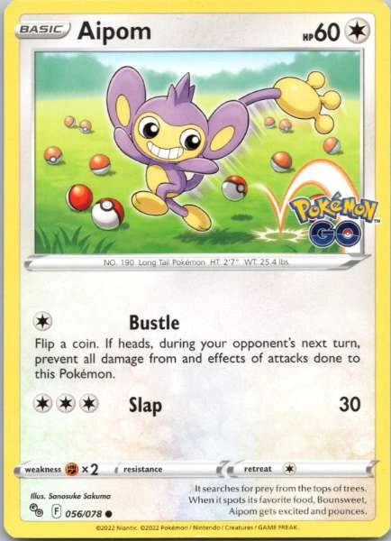 Aipom - Pokémon GO #056/078