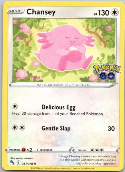Chansey - Pokemon GO #051/078